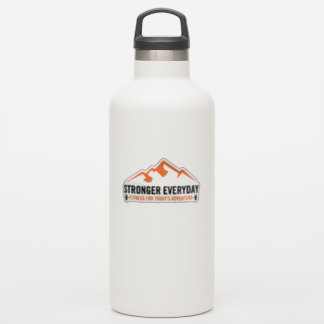 Stronger Everyday Logo Sticker for Water Bottle