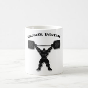 Stronger Everyday - Men's Coffee Mug