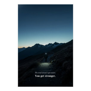 Stronger Motivational Statement Poster