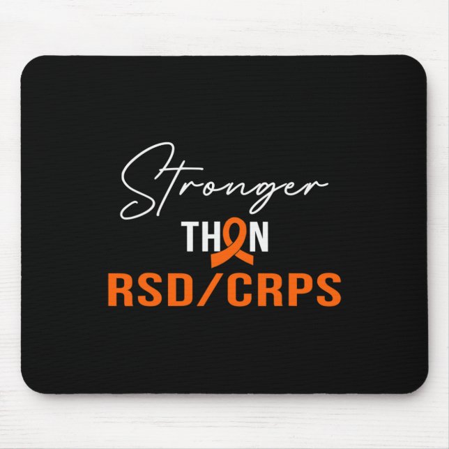 Stronger Rsd Crps Warrior Rsd Crps Awareness  Mouse Pad (Front)