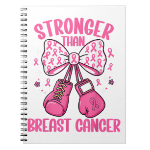 Stronger Than Breast Cancer Notebook