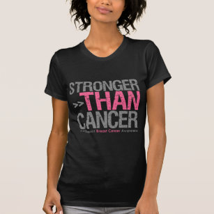 Stronger Than Cancer - Breast Cancer T-Shirt