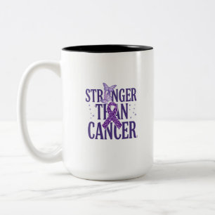 Stronger Than Cancer Inspirational Mug – Hope & En
