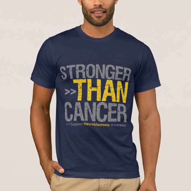 Stronger Than Cancer - Neuroblastoma T-Shirt (Front)