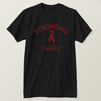 Stronger Than Cancer Shirt – Premium Print Detail 