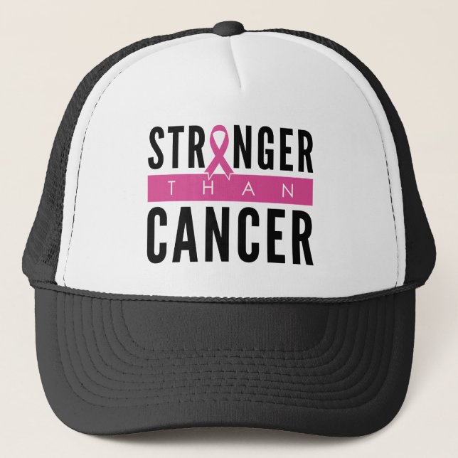 Stronger Than Cancer Trucker Hat (Front)