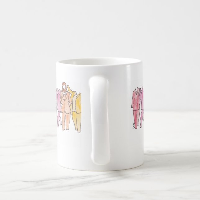 Stronger Than Ever Rainbow Pantsuit Mug (Handle)