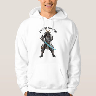 Stronger Than Steel – Samurai Warrior Hoodie