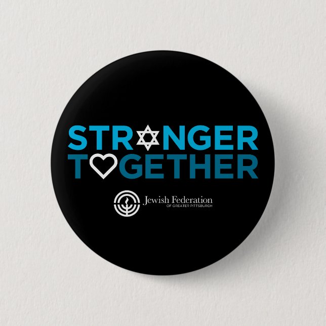 Stronger Together Button (Front)