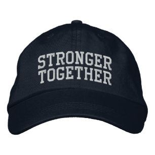 Stronger Together Custom Baseball Cap
