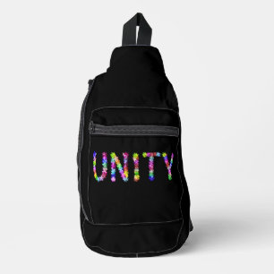 Stronger Together Inspirational Peace: Love Hope Sling Bag
