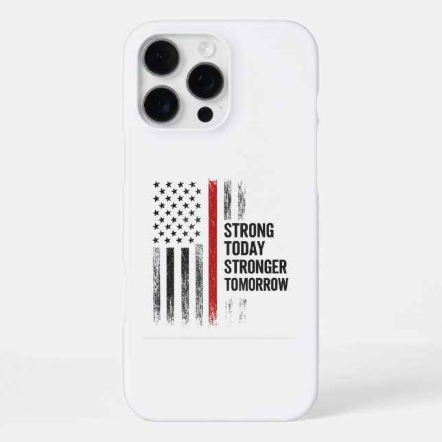 Stronger Tomorrow iPhone Case (Back)