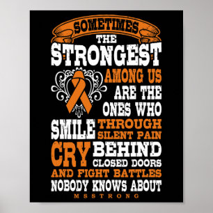 Strongest Among Multiple Sclerosis Strong Poster