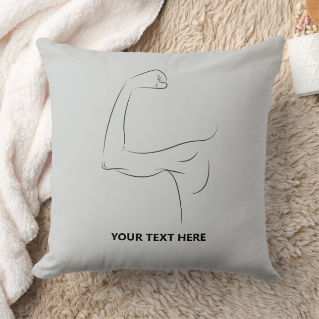 STRONGEST MAN I KNOW CUSHION (Blanket)