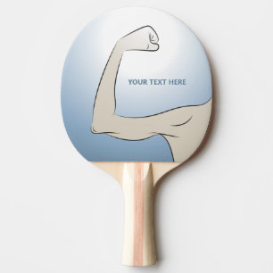STRONGEST MAN I KNOW PING PONG PADDLE