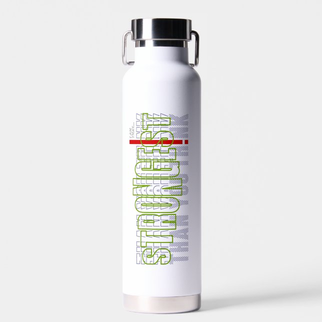Strongest Than You Think | Water Bottle (Front)