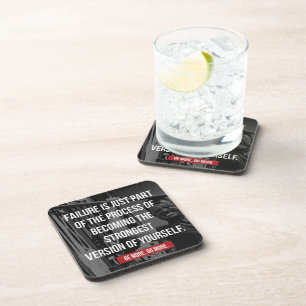 Strongest Version Of Yourself Workout Motivational Coaster