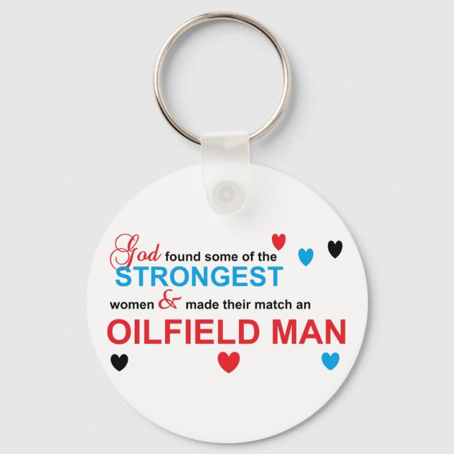 Strongest women key ring (Front)