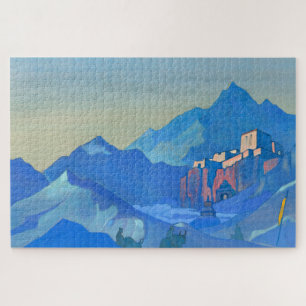 Stronghold of the Spirit, 1932 by Nicholas Roerich Jigsaw Puzzle