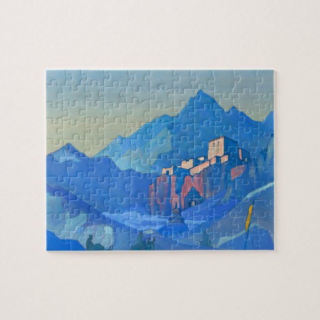 Stronghold of the Spirit by Nicholas Roerich Jigsaw Puzzle (Horizontal)