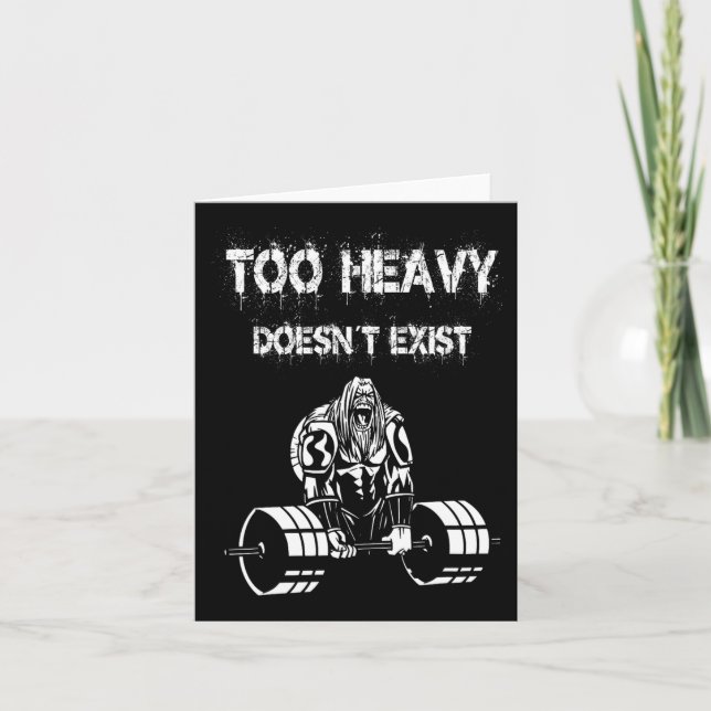 Strongman  card (Front)