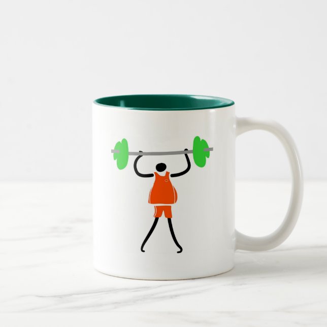 Strongman Two-Tone Coffee Mug (Right)