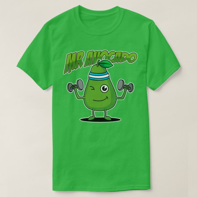 Strongs Avocado T-Shirt (Design Front)
