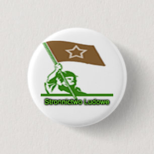 Stronnictwo Ludowe Party Logo 3 Cm Round Badge