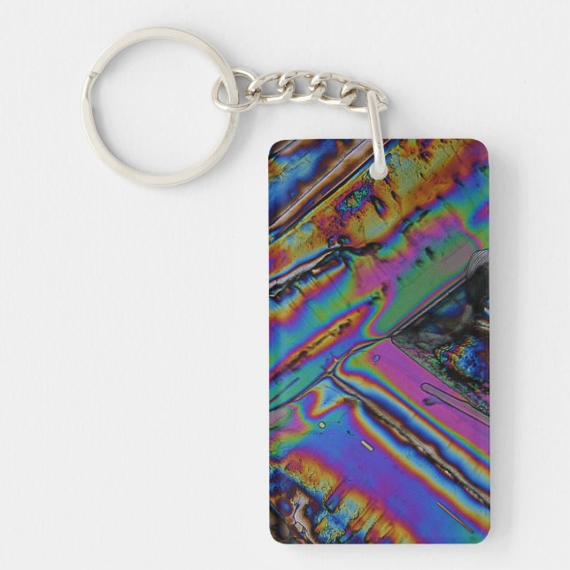 Strontium under the microscope key ring (Front)
