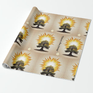 "Struck by Nature" Wrapping Paper