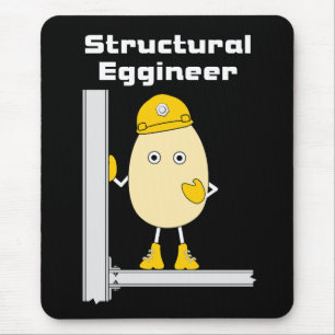 Structural Eggineer T-Shirt Mouse Pad