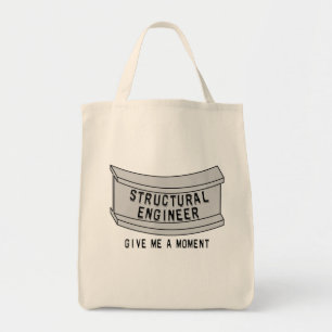 Structural Engineer Beam Moment Tote Bag