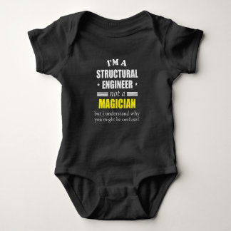Structural Engineer Funny Saying Engineering Joke Baby Bodysuit