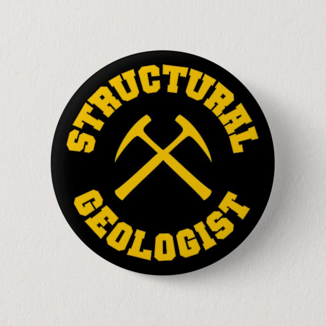 Structural Geologist Button (Front)
