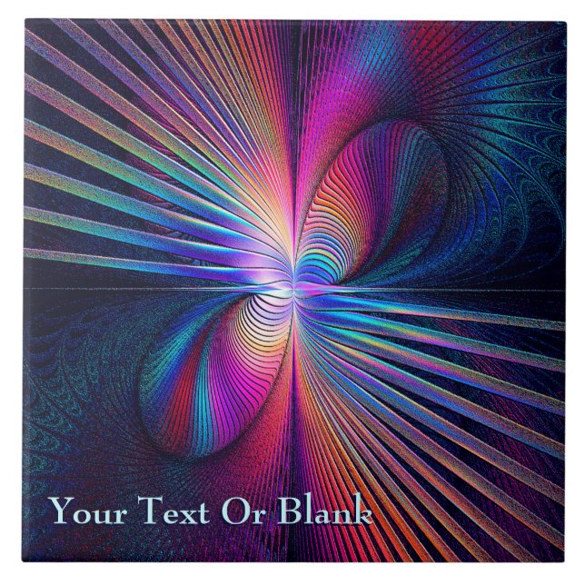 Structural Iridescence Ceramic Tile (Front)