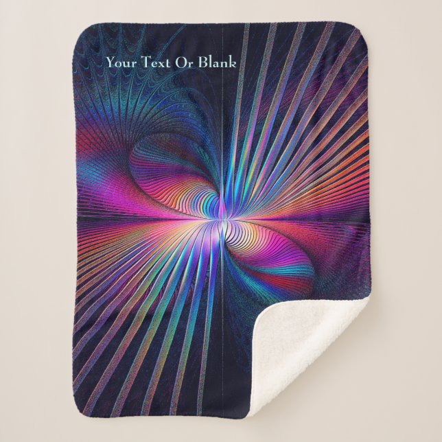 Structural Iridescence Sherpa Blanket (Front)