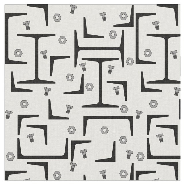 Structural Steel Pattern  Fabric (Close Up)