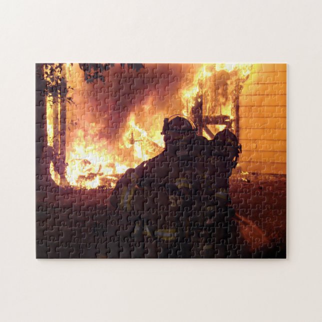 Structure Fire Jigsaw Puzzle (Horizontal)