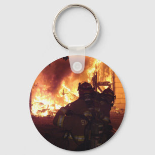Structure Fire Key Ring