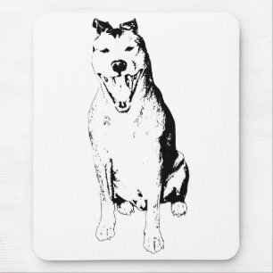 Structured Seated Shape Mouse Pad