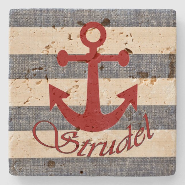 Strudel Stone Coaster! Coaster (Front)