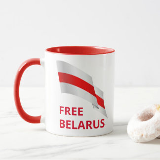 Struggle for freedom in Belarus. Mug