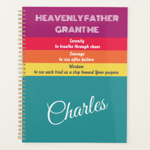 Struggles Serenity Courage Wisdom Planner