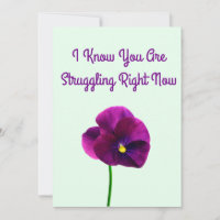 Struggling Card