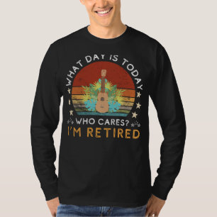Strum Away Stress in Retirement with Our Ukulele T T-Shirt