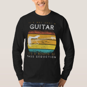 Strum to Seduce: Guitar - Weapon of Mass Seduction T-Shirt