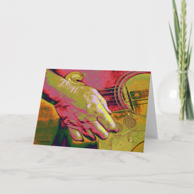 Strummin' Card (Front)