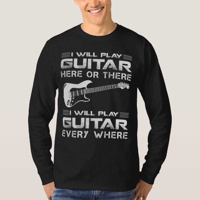 Strumming with a Smile: Im Not Always Grumpy, Some T-Shirt (Front)