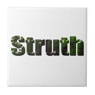 Struth ! Aussie Slang Word, Ceramic Tile