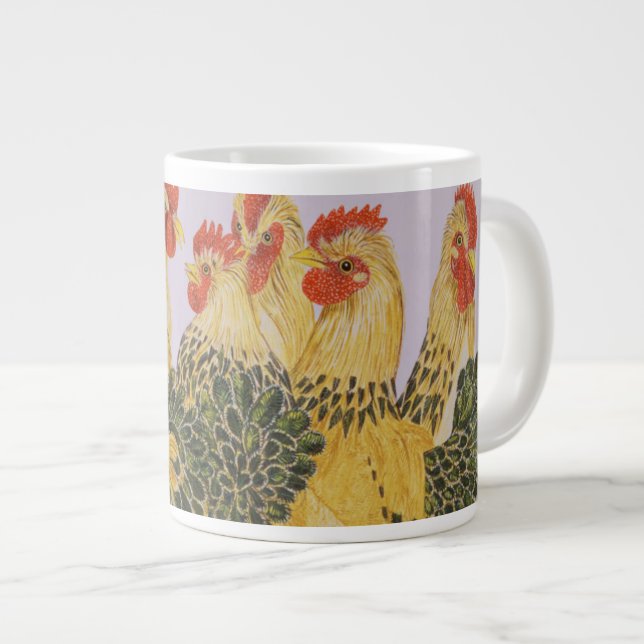 Strutters Ballet Large Coffee Mug (Front Right)